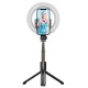 LED Selfie Ring Light With Tripod Stand & Phone Holder With Remote For IPhone/Android/Action Camera Live Streaming, Shooting, Vlogs, Compatible With