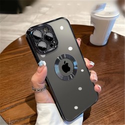 Transparent Ultra-thin Silicone Shockproof Cover,Electroplated Soft TPU Rubber Phone Case With Camera Lens Protector,a Free Replacement Tempered Film For ,iPhone14/14Plus/14Pro/14ProMax ,iPhone13/13Mini/13Pro/13ProMax ,iPhone12/12Mini/12Pro/12ProMax