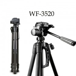 WT-3520 Pro Aluminum Tripod Phone Holder Stand With Waterproof Tripod Carry Case For Smartphone/ DSLR Camera
